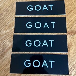 GOAT Sneaker Company Stickers